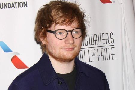 Ed Sheeran bei der Songwriters-Hall-of-Fame-Gala in New York