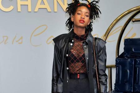 Gute Gene: Willow Smith hat die langen Beine von ihrem Vater geerbt