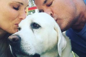 Am Boden zerstört: Molly Sims' Hund Duke ist gestorben