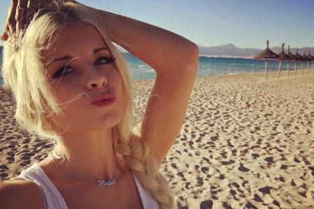 Geht am Ballermann als Sängerin steil: Mia Julia Brückner