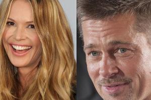 Geht da was? Elle Macpherson und Brad Pitt beim Flirten gesichtet