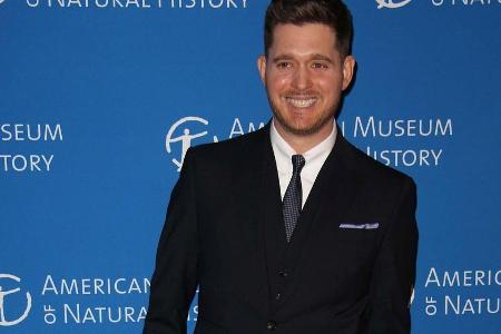 Michael Bublé bei einem Auftritt in New York