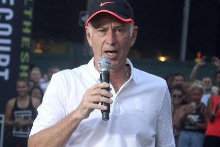 John McEnroe auf einer Veranstaltung in New York