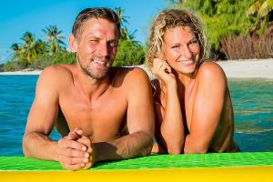 "Janni und Peer ... und ein Baby": Vom Dschungelkönig zum Soap-Star