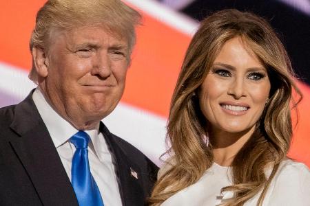 First-Ehepaar: Melania und Donald Trump