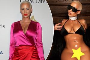 Amber Rose inspiriert eine ziemlich nackte Internet-Challenge