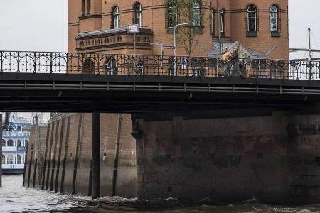 Die Polizeiwache in der Speicherstadt im Hamburger Hafen - hier wird auch die Serie Die Polizeiwache in der Speicherstadt im Hamburger Hafen - hier wird auch die Serie