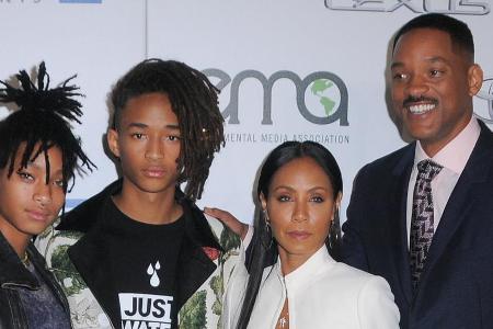 Familie Smith ist nicht nur auf dem roten Teppich ein starkes Team: Willow (v.l.), Jaden, Jada und Will Familie Smith ist nicht nur auf dem roten Teppich ein starkes Team: Willow (v.l.), Jaden, Jada und Will