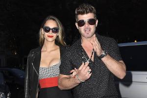 Ist Robin Thickes Freundin nicht eigentlich schwanger?