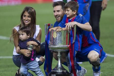 Familie Messi hat mal wieder Grund zur Freude