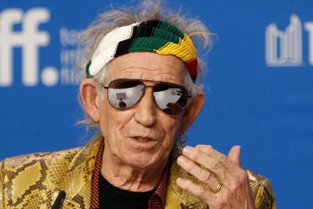 Keith Richards ist auch mit über 70 noch als Rockstar aktiv