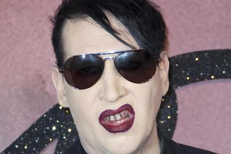 Marilyn Manson bei einem Auftritt in London