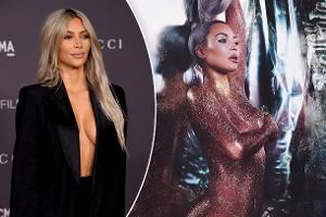 KKW Beauty: Kim Kardashian posiert glitterfasernackt
