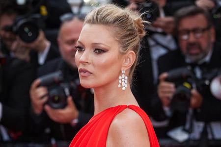 Glänzte auch in Cannes: Kate Moss