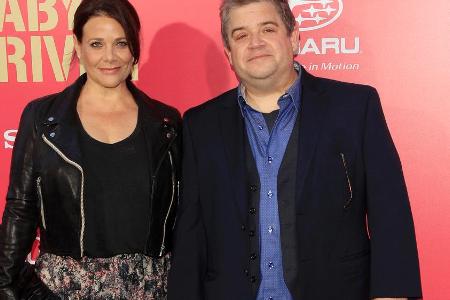 Meredith Salenger und Patton Oswalt bei einem gemeinsamen Auftritt