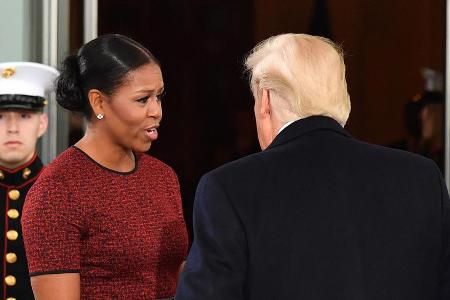 Michelle Obama bei der Amtseinführung von Donald Trump