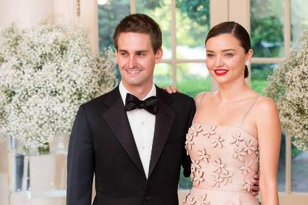 Sind seit Mai 2017 verheiratet: Miranda Kerr und Evan Spiegel