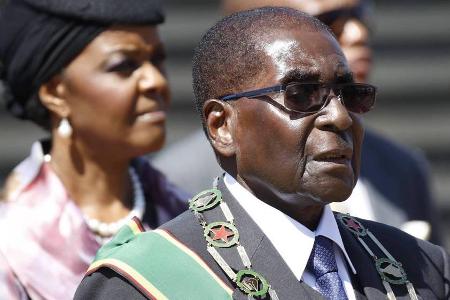 Robert Mugabe steht seit Kurzem unter Hausarrest - das Militär hat in Simbabwe die Macht übernommen