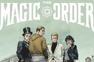 So wird das Cover der ersten Ausgabe von "The Magic Order" aussehen