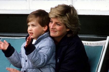 Prinzessin Diana und Prinz William im Jahr 1987. Der heute 35-Jährige spricht in 
