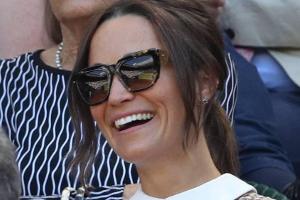 Pippa Middleton in Wimbledon: Inspirierte das Tennisnetz ihr Kleid?