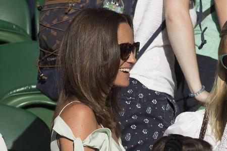 Nicht in der VIP-Loge: Pippa Matthews hatte in Wimbledon trotzdem Spaß