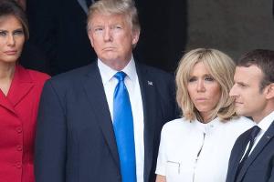 "Widerlich und unangebracht": Trump lobt Brigitte Macrons Körper