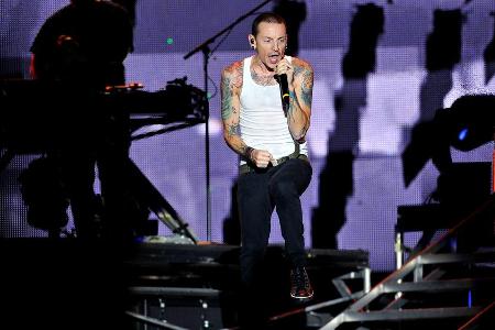 Chester Bennington bei einem Live-Auftritt