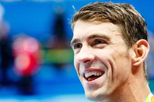 Michael Phelps verliert Rennen gegen Weißen Hai