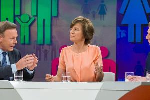 Zur Bundestagswahl gibt es täglich Maybrit Illner