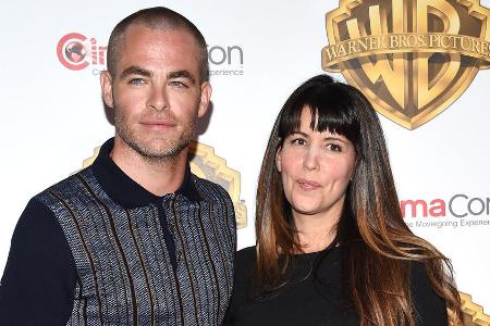 Chris Pine und Patty Jenkins bei der Premiere von 