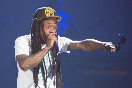 Lil Wayne gibt auf der Bühne immer alles