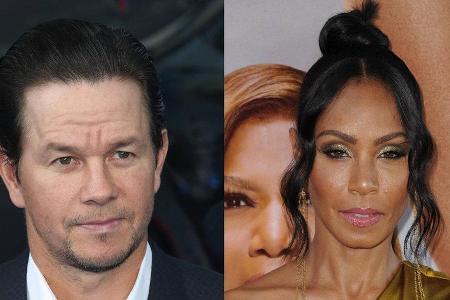 Die Hollywood-Stars Mark Wahlberg und Jada Pinkett Smith sind in Gedanken bei allen Betroffenen von Hurrikan Irma