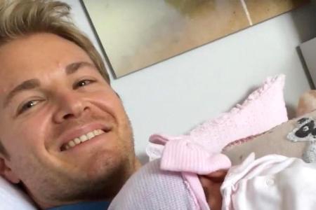 Nico Rosberg und seine Tochter