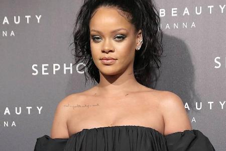 Rihanna bei der Vorstellung von Fenty Beauty am Donnerstagabend in Paris