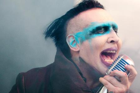 Marilyn Manson bei einem Auftritt in den USA 2015