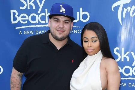 Rob Kardashian und Blac Chyna bei einem gemeinsamen Auftritt