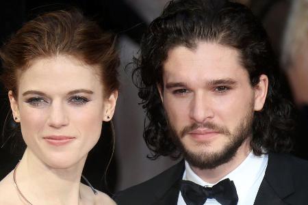 Seit fünf Jahren ein Paar: Kit Harington und Rose Leslie