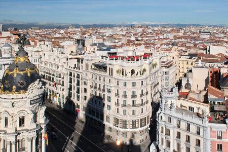 Mitten im Zentrum von Madrid liegt das Hotel The Principal