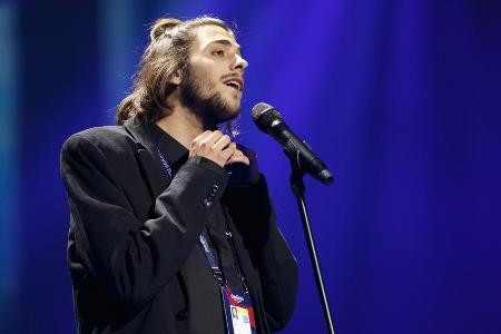 Salvador Sobral bei den Proben für einen seiner ESC-Auftritte