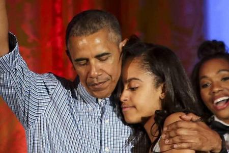 Barack Obama und seine Tochter Malia haben eine enge Bindung
