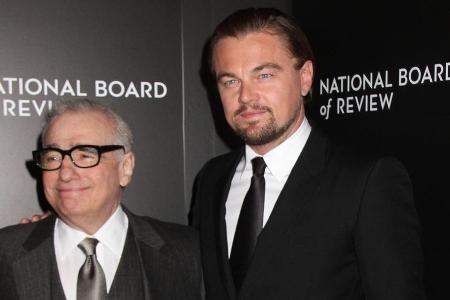 Martin Scorsese (l.) und Leonardo DiCaprio tun sich einmal mehr zusammen