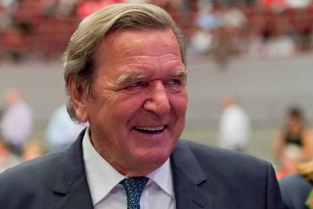 Gerhard Schröder Ende Juni 2017 in Dortmund