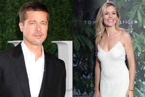 Sienna Miller und Brad Pitt: Gerüchte über Romanze sind "albern"