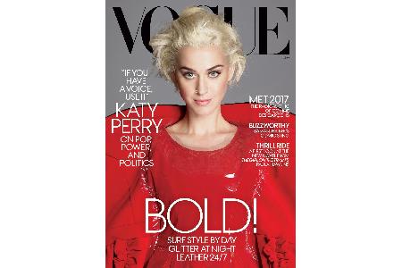 Katy Perry ziert das Mai-Cover der US-