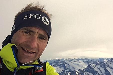 Ueli Steck bei einer früheren Expedition im Jahr 2016