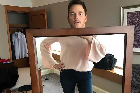 Chris Pratts Körper sieht irgendwie anders aus als sonst... Chris Pratts Körper sieht irgendwie anders aus als sonst...