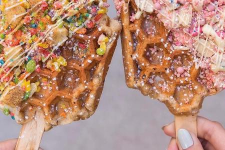 Eis am Stiel war gestern. Jetzt kommt die Waffel