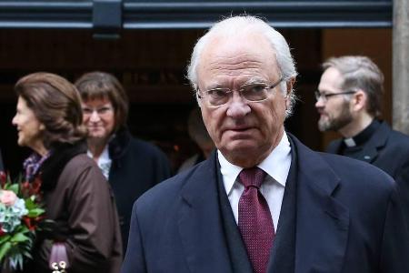 Ist in Gedanken bei den Opfern: König Carl XVI. Gustaf Ist in Gedanken bei den Opfern: König Carl XVI. Gustaf