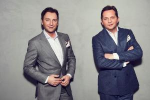 Freddy März (l.) und Martin Marcell feiern dieses Jahr ihr 20-jähriges Jubiläum als Schlager-Duo Fantasy